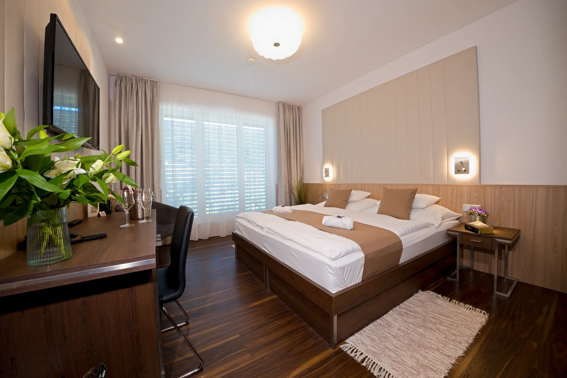 Dvoulůžkový pokoj DE LUXE - moderní komfort